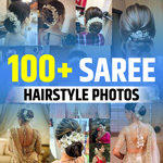 Hairstyle for Saree Pictures