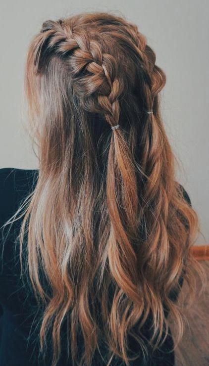 Hairstyles for Girls From Front with Long Hair