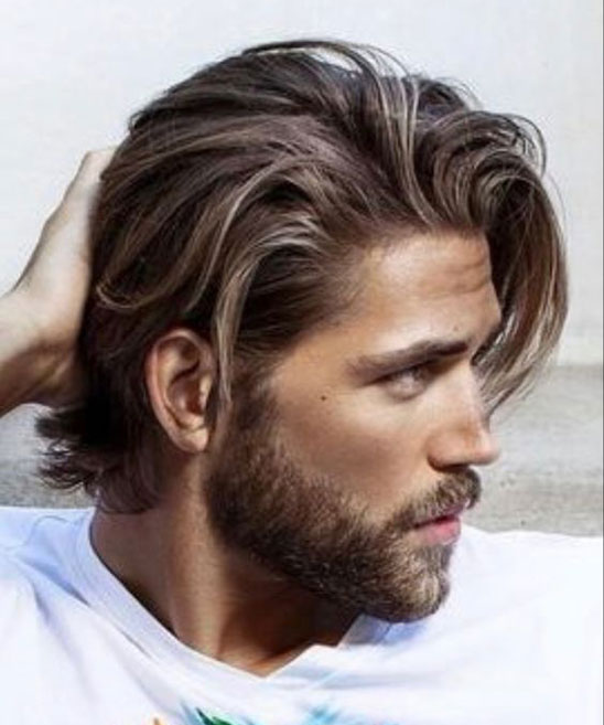 Hairstyles for Long Curly Hair Mens