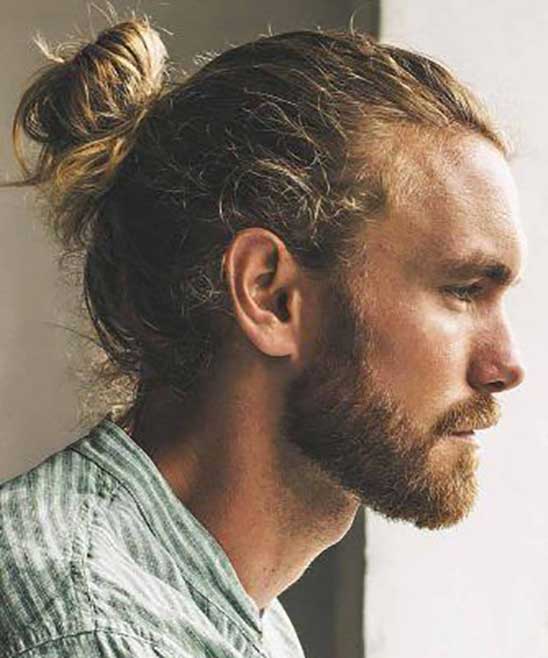 Hairstyles for Men with Semi Long Hair