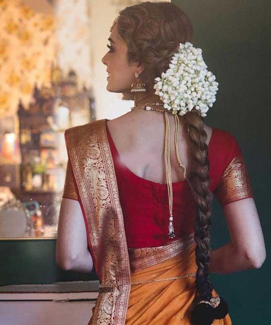 Indian Bridal Front Hairstyle