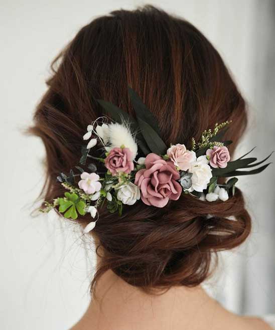 Indian Bridal Hair Accessories Flowers