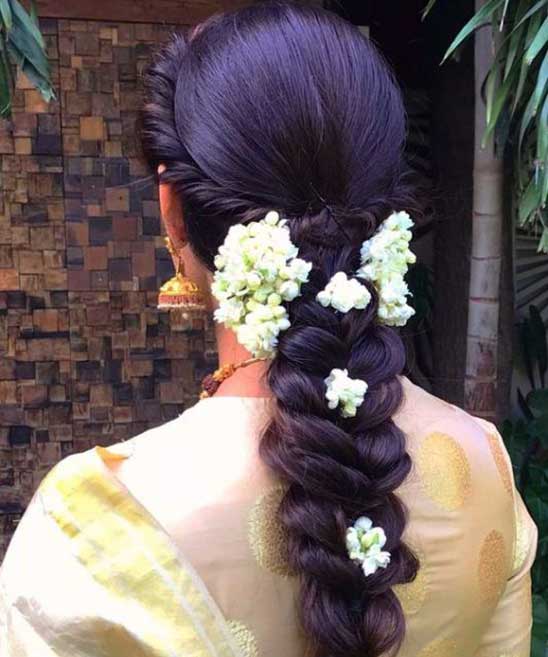 Indian Bridal Hairstyle with Dupatta
