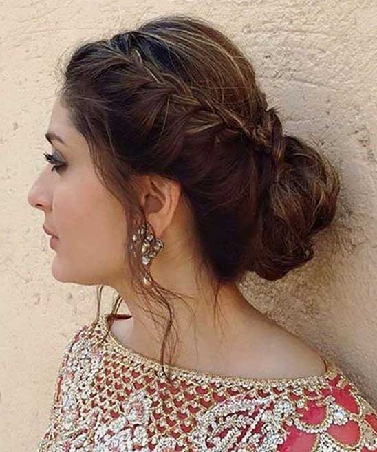 Indian Bridal Hairstyles for Long Hair