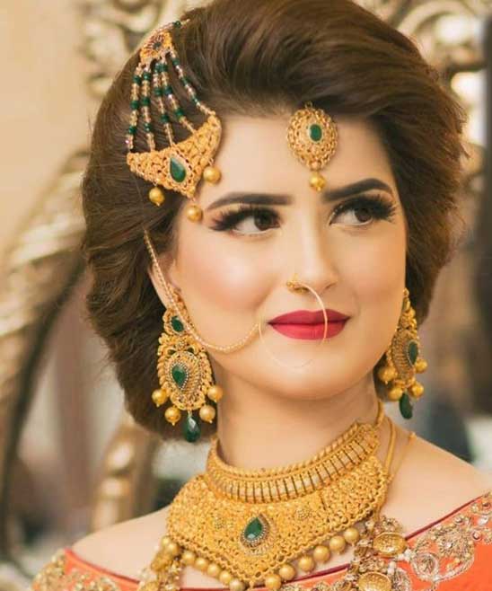 Indian Bridal Makeup for Oval Face