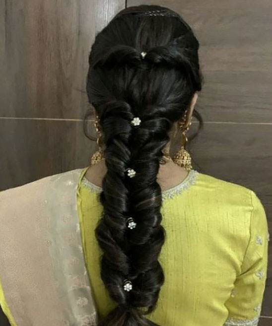 Indian Bun Hairstyles for Short Hair