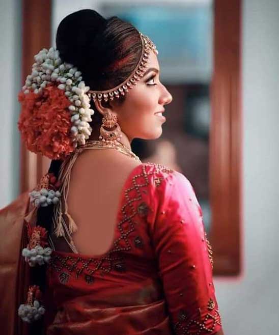 Kerala Bridal Makeup and Hairstyle