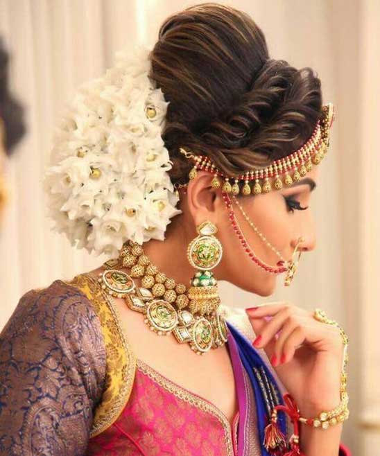 Latest Bridal Hairstyles in Juda Style