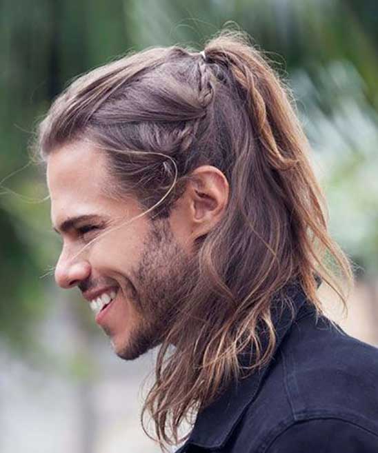 Long Hairstyles for Men with Light Hair