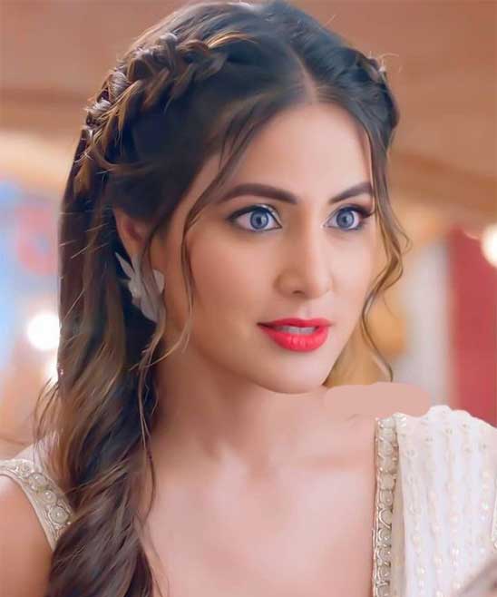 Low Bun Hairstyle for Indian Wedding