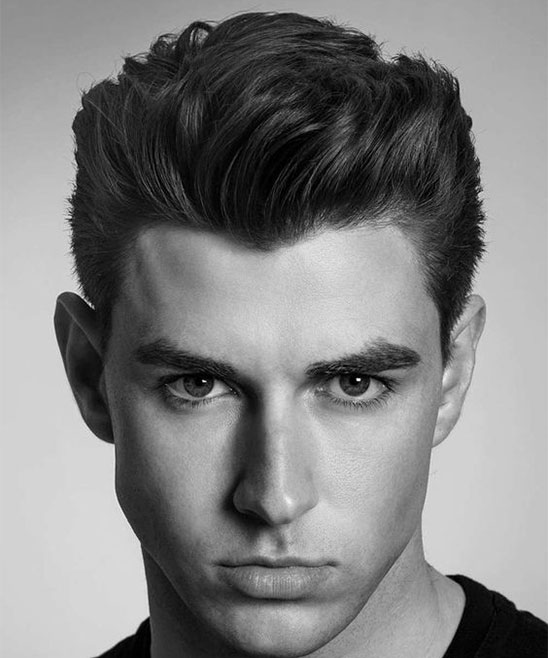 Men's Hairstyle for Oval Shaped Face