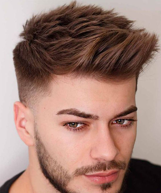 Men's Hairstyles Oval Face Shape