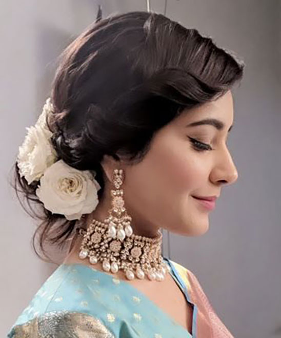 Gajra Hair style For wedding/Juda Hairstyle Idea/Indian Unique Flower -  Affinity Giya