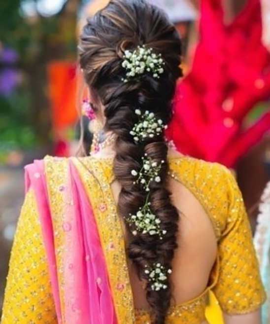 North Indian Bridal Hairstyles for Reception