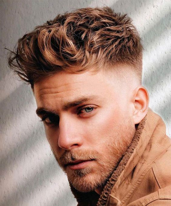 Oval Face Shape Hairstyle for Men