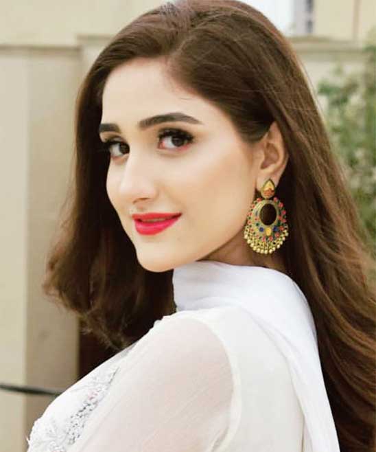 Ponytail Hairstyle for Indian Wedding