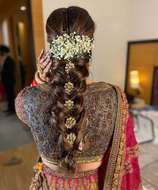 Saree Makeup and Hairstyle for Reception