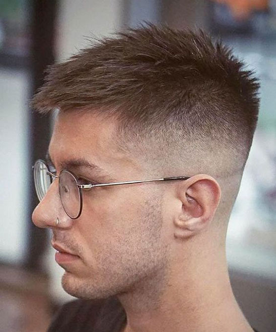 Short Hair Simple Casual Hairstyle for Men