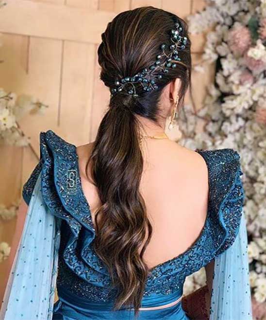 50+ Hairstyle for Gown (2023) | Long/Short Hair - TailoringinHindi