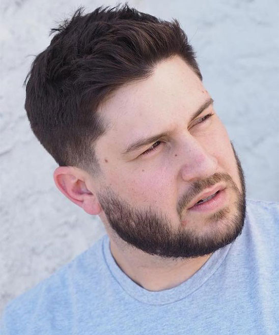 Short Hairstyles For Indian Men Round Face