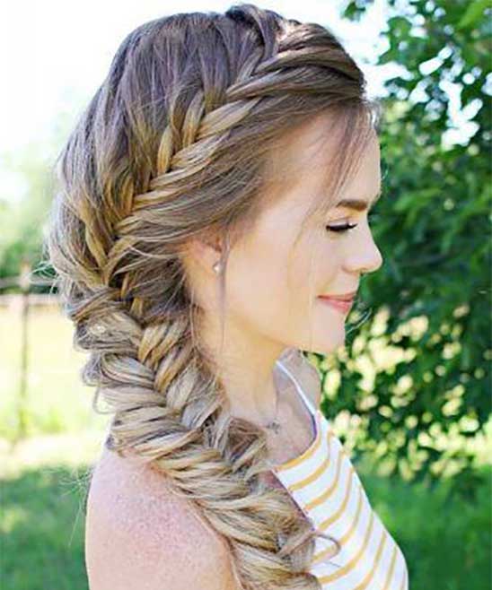 Simple Braided Hairstyles for Long Hair