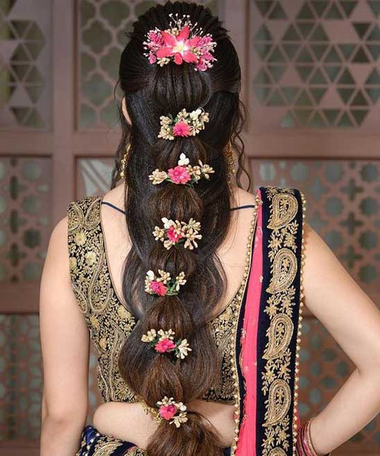 Simple Bridal Hairstyle Indian