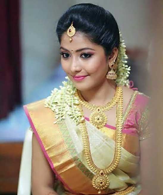 South Indian Bridal Front Hairstyles Front