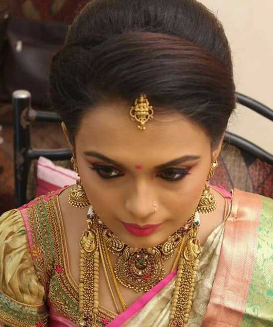 50+ Front South Indian Bridal Hairstyle (2023) Photos - TailoringinHindi