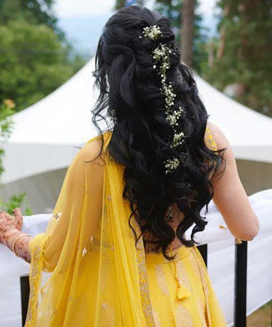 South Indian Bridal Hairstyle Traditional