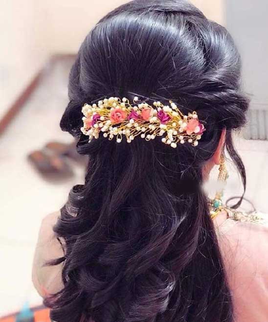 South Indian Bridal Hairstyle Traditional