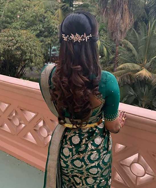 South Indian Bridal Hairstyle With Jasmine