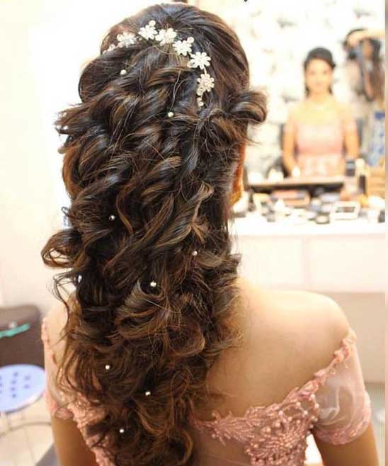 South Indian Bridal Hairstyle for Reception