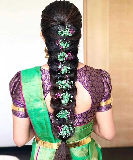 South Indian Bridal Latest Hairstyles Front