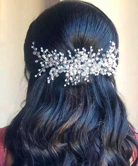 50 Indian Bridal Hairstyles for Lehenga Choli