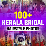 Traditional Kerala Hindu Bridal Hairstyles