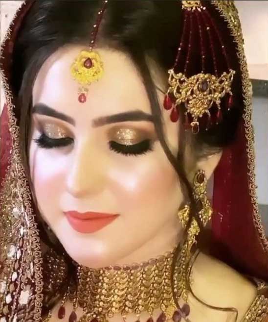 14 Attractive Hairstyles For Brides With Round Face In 2022 | POPxo-gemektower.com.vn