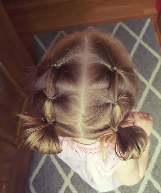 Baby Girl Long Hair Style