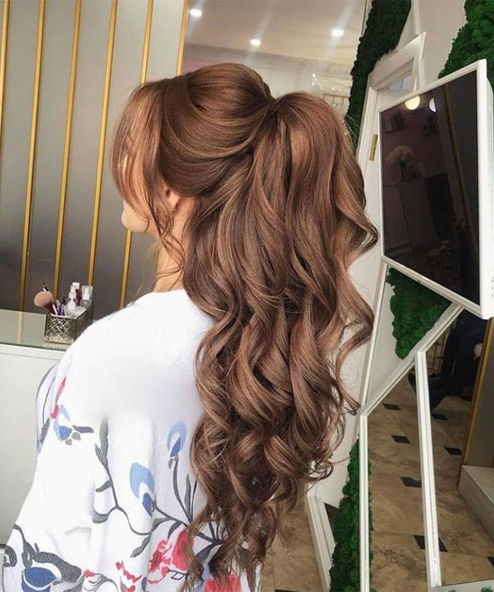 Back to School Hairstyle for Girl with Long Hair