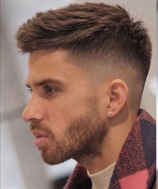 Best Haircut for Big Face Men