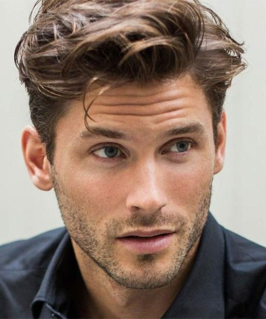 Best Haircut for Oblong Face Men