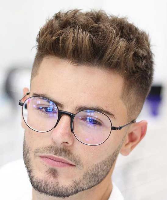 Best Haircut for Round Face Men
