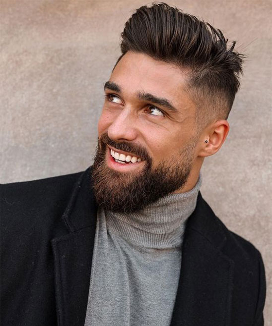 Best Haircut for Slim Face Men