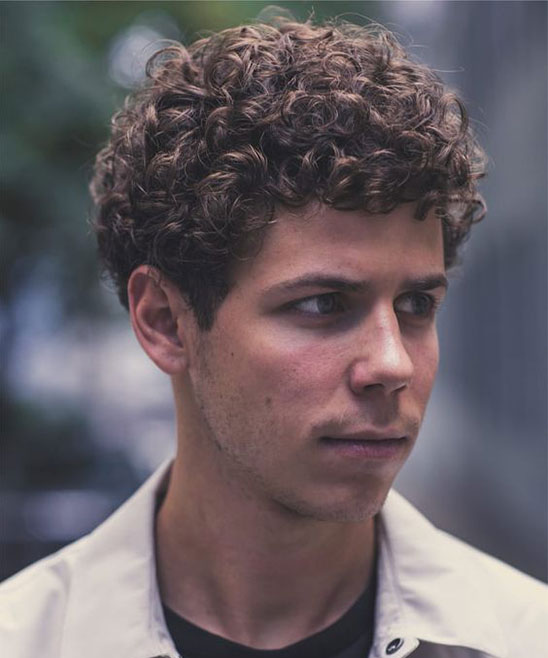 Best Hairstyle for Curly Hair Mens