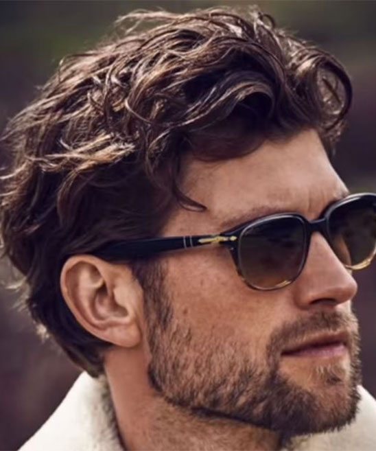 Best Hairstyle for Long Curly Hairs for Men