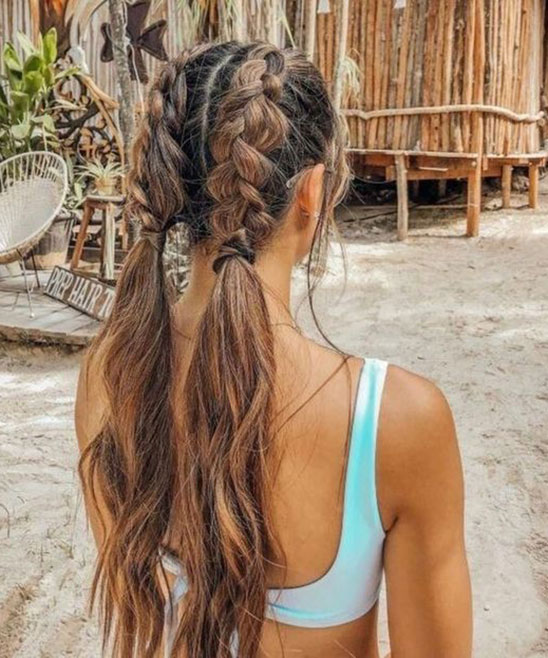Cool Easy Braid Hairstyle for Girl