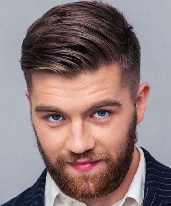 Curly Haircuts for Round Faces for Men