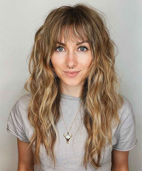 Cute Layer Front Hair Cut for Girls