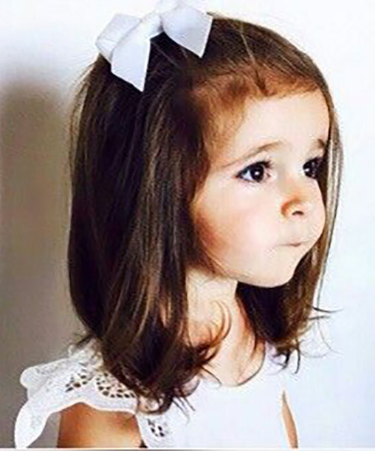 Cute Ponytail Hairstyle for Kid Girl