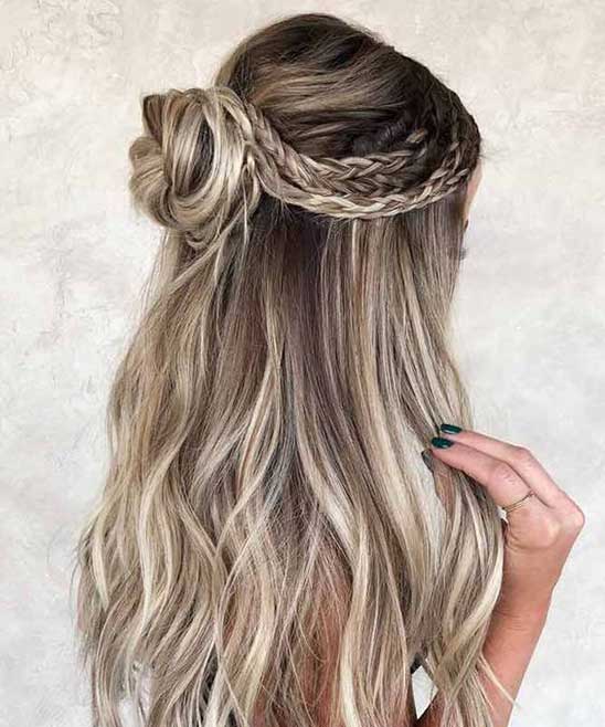 Easy Hairstyle for College Girl