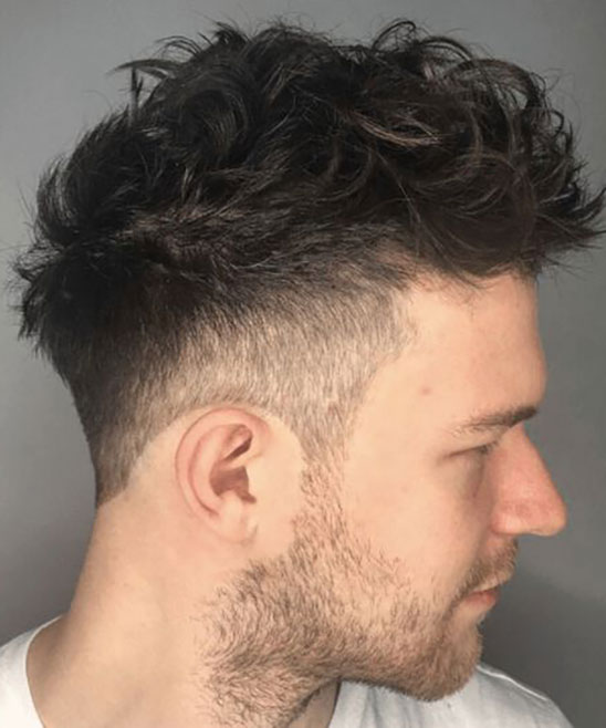 Fatty Round Face Haircut Styles for Men